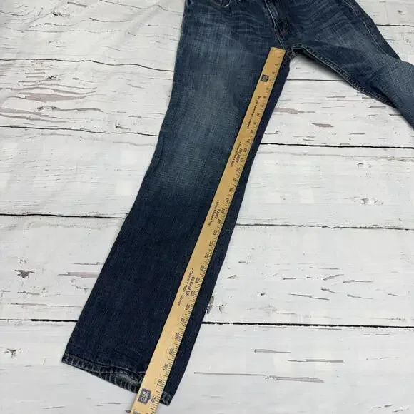 American Eagle Slim Straight Classic Denim Blue 32x34 Y2K Everyday - Picture 4 of 7